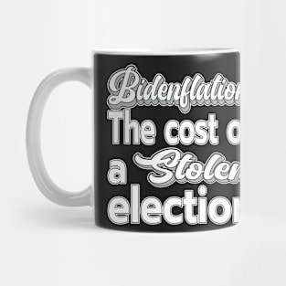 INFLATION BIDENFLATION SHIRT, STICKERS, AND MORE Mug